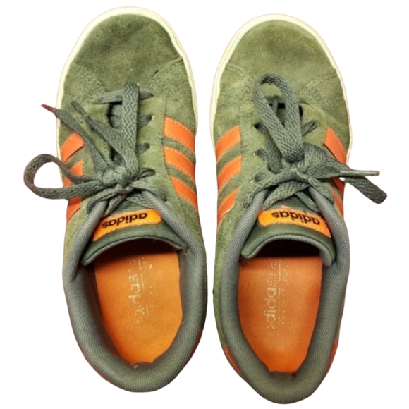 Girl's Kid's Adidas Tennis Sports Shoes/Sneakers - Picture 5 of 6